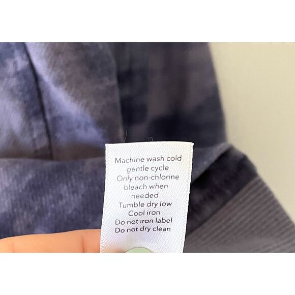 Athleta Crew Neck Tie-Dye Sweatshirt Purple Size XS - Picture 7 of 7